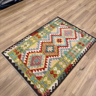 Chobi Kilim Rug - 173 cm x 122 cm