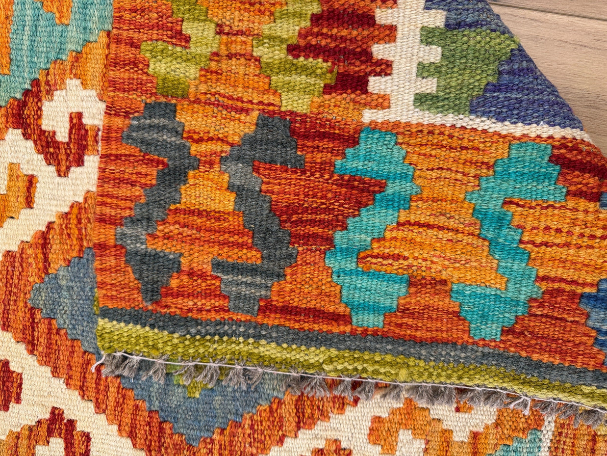 Chobi Kilim Rug - 122 cm x 81 cm