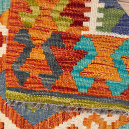 Chobi Kilim Rug - 122 cm x 81 cm