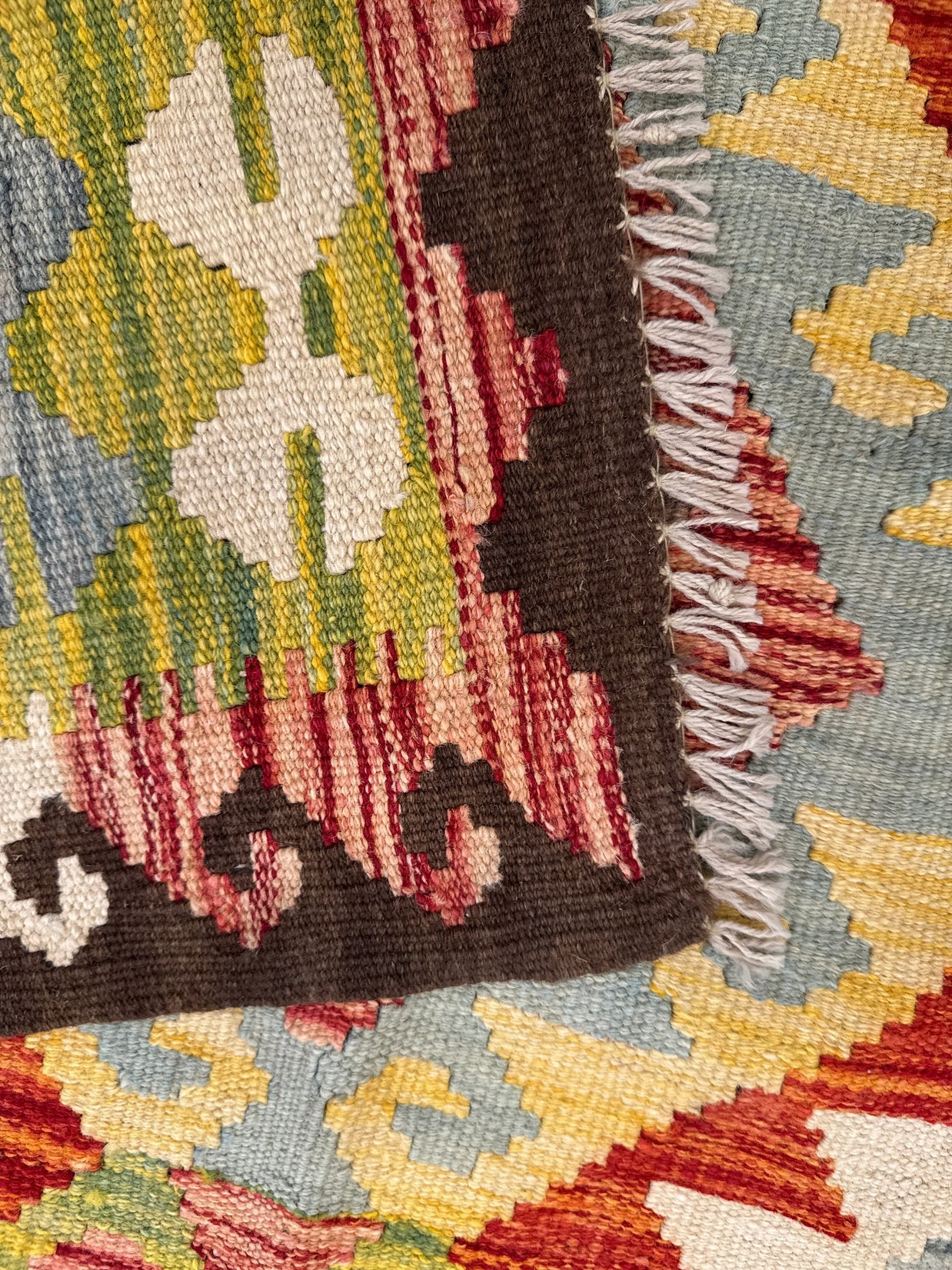 Chobi Kilim Rug - 173 cm x 122 cm