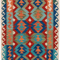 Chobi Kilim Rug - 164 cm x 119 cm