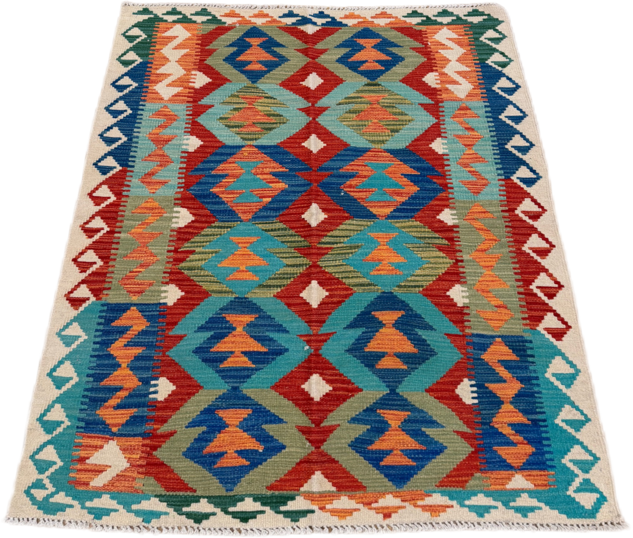 Chobi Kilim Rug - 164 cm x 119 cm