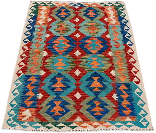 Chobi Kilim Rug - 164 cm x 119 cm