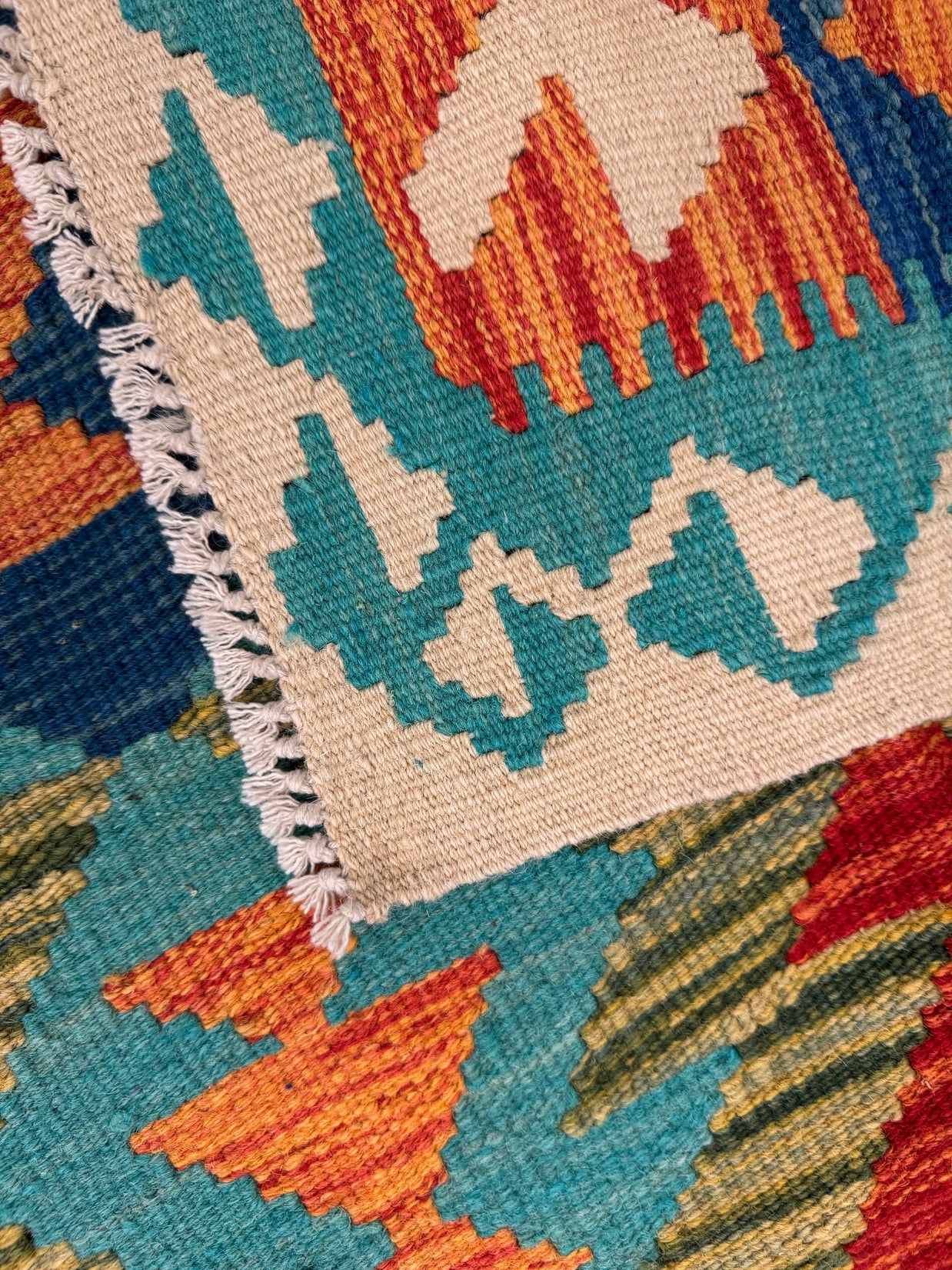 Chobi Kilim Rug - 164 cm x 119 cm