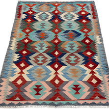 Chobi Kilim Rug - 174 cm x 124 cm