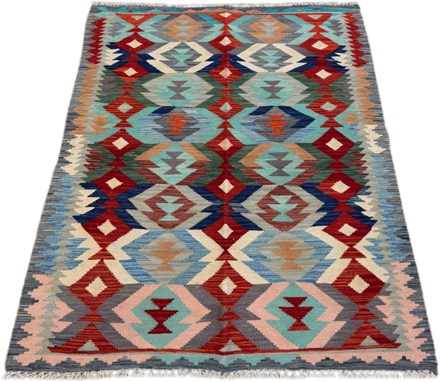 Chobi Kilim Rug - 174 cm x 124 cm
