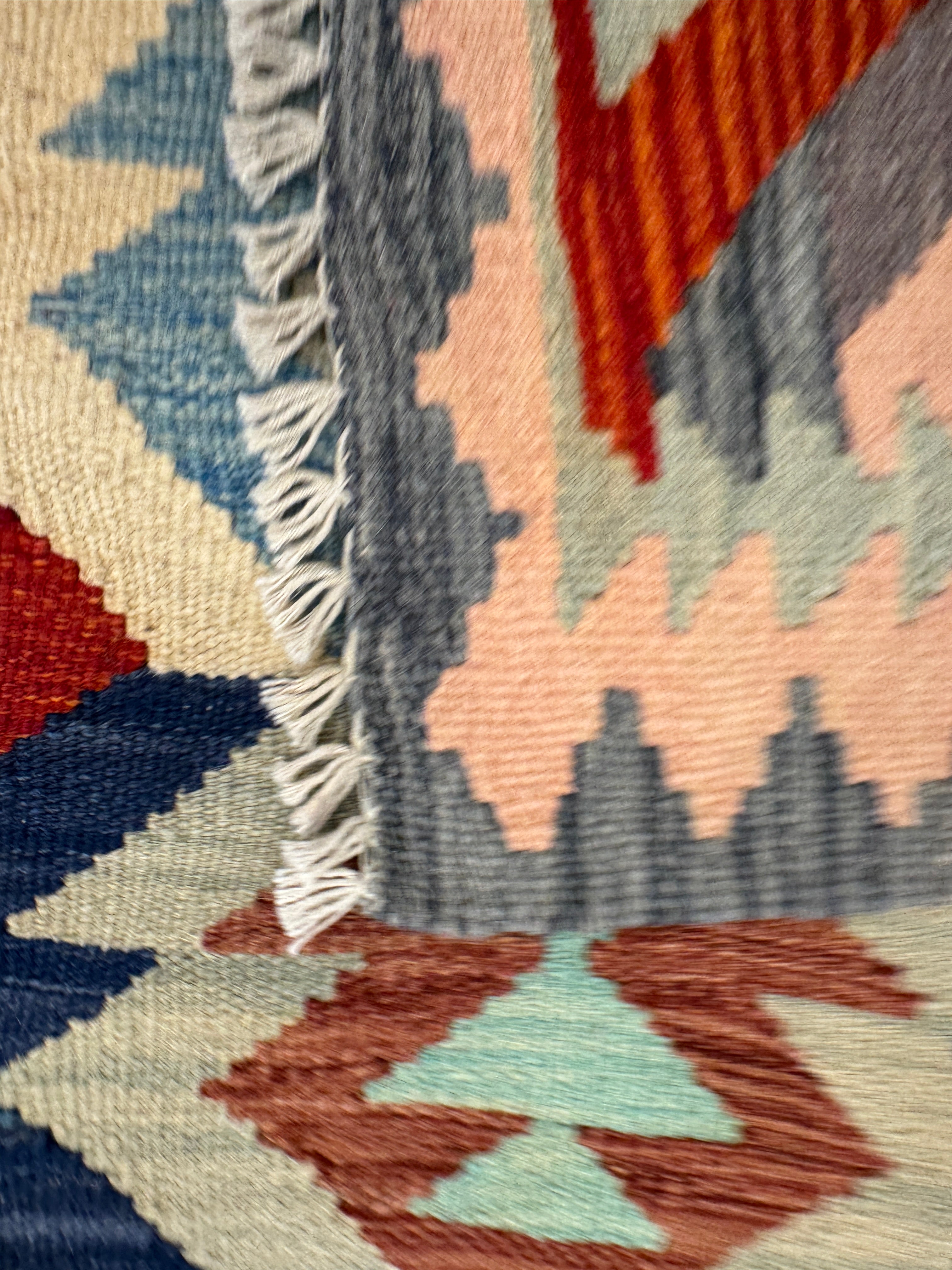 Chobi Kilim Rug - 174 cm x 124 cm