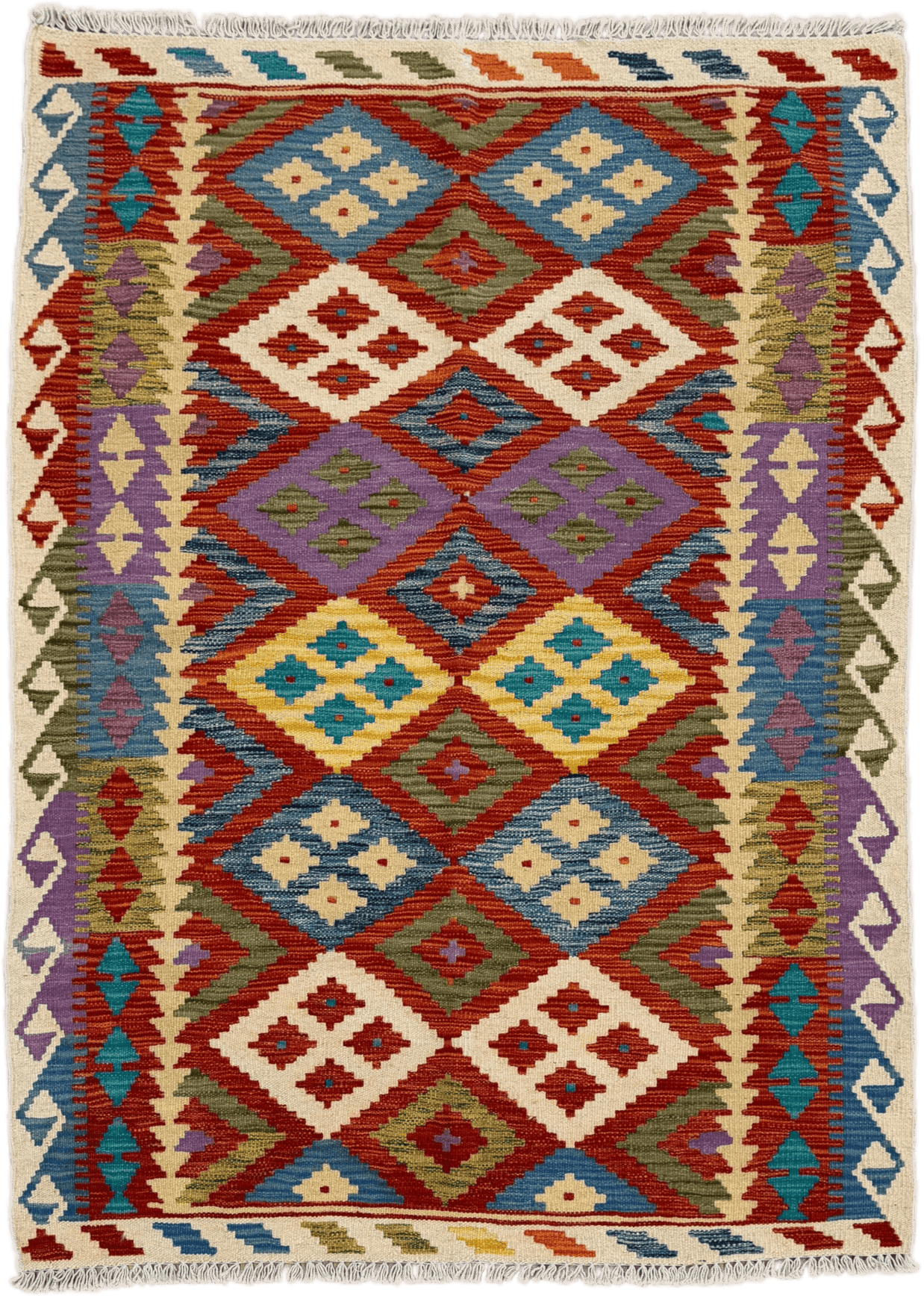 Chobi Kilim Rug - 164 cm x 117 cm