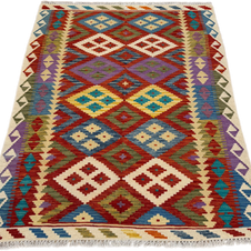 Chobi Kilim Rug - 164 cm x 117 cm