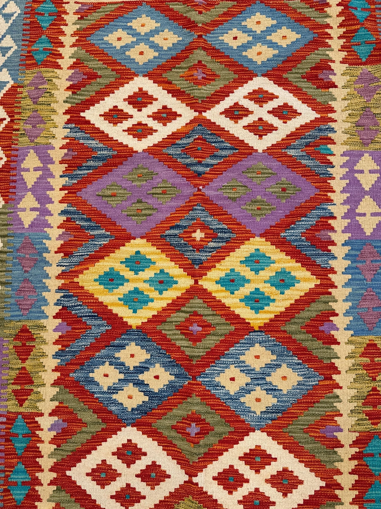 Chobi Kilim Rug - 164 cm x 117 cm