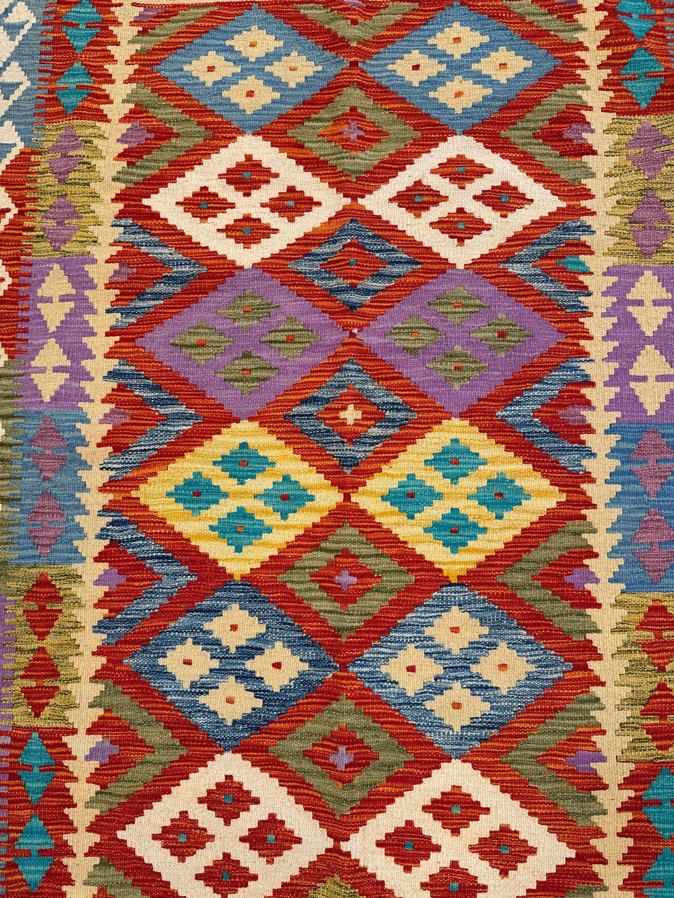 Chobi Kilim Rug - 164 cm x 117 cm