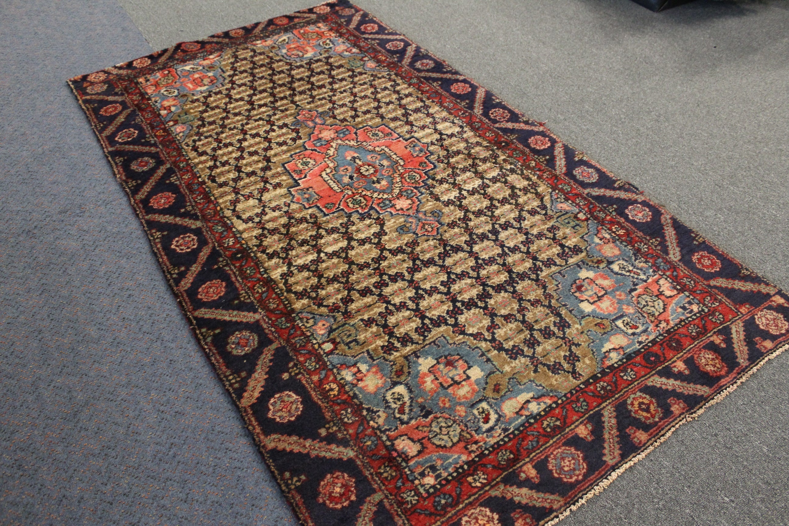 Hamadan Rug - 200 cm x 114 cm
