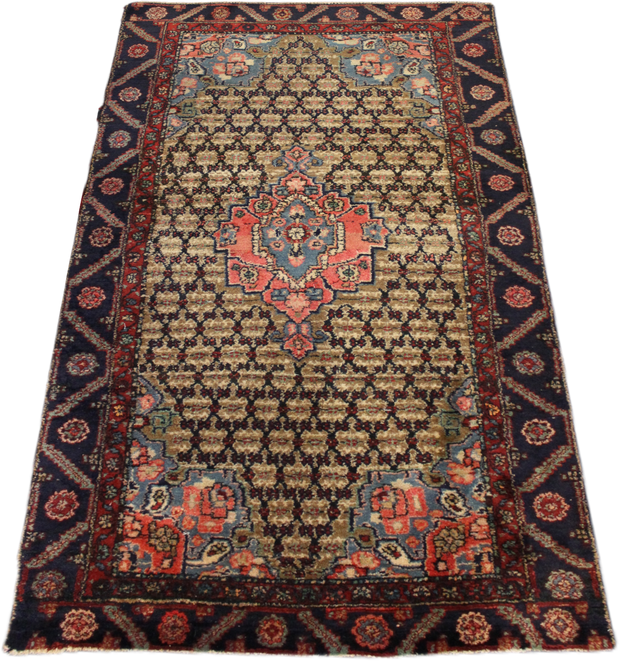 Hamadan Rug - 200 cm x 114 cm