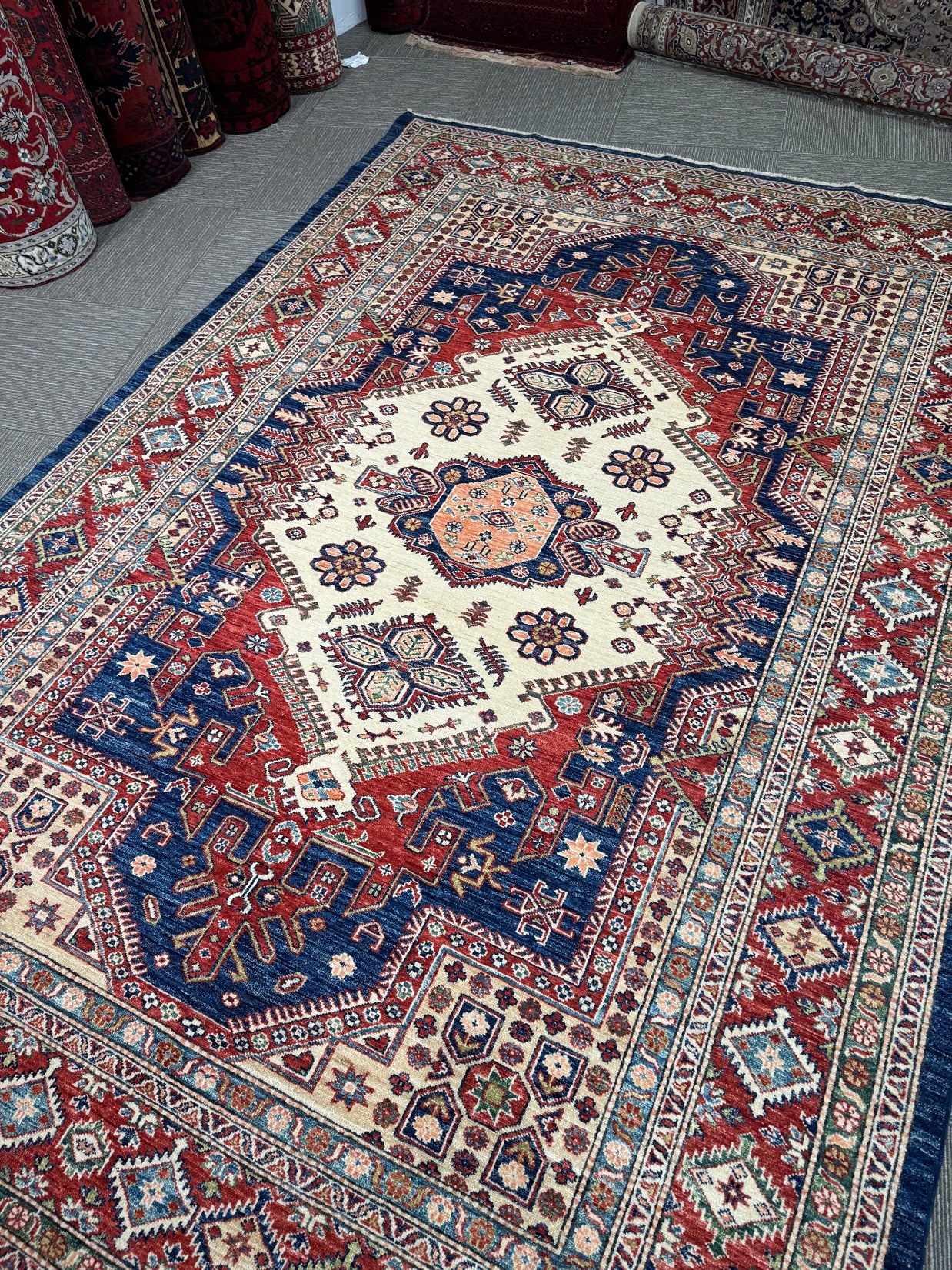 Super Kazak Rug - 294 cm x 204 cm