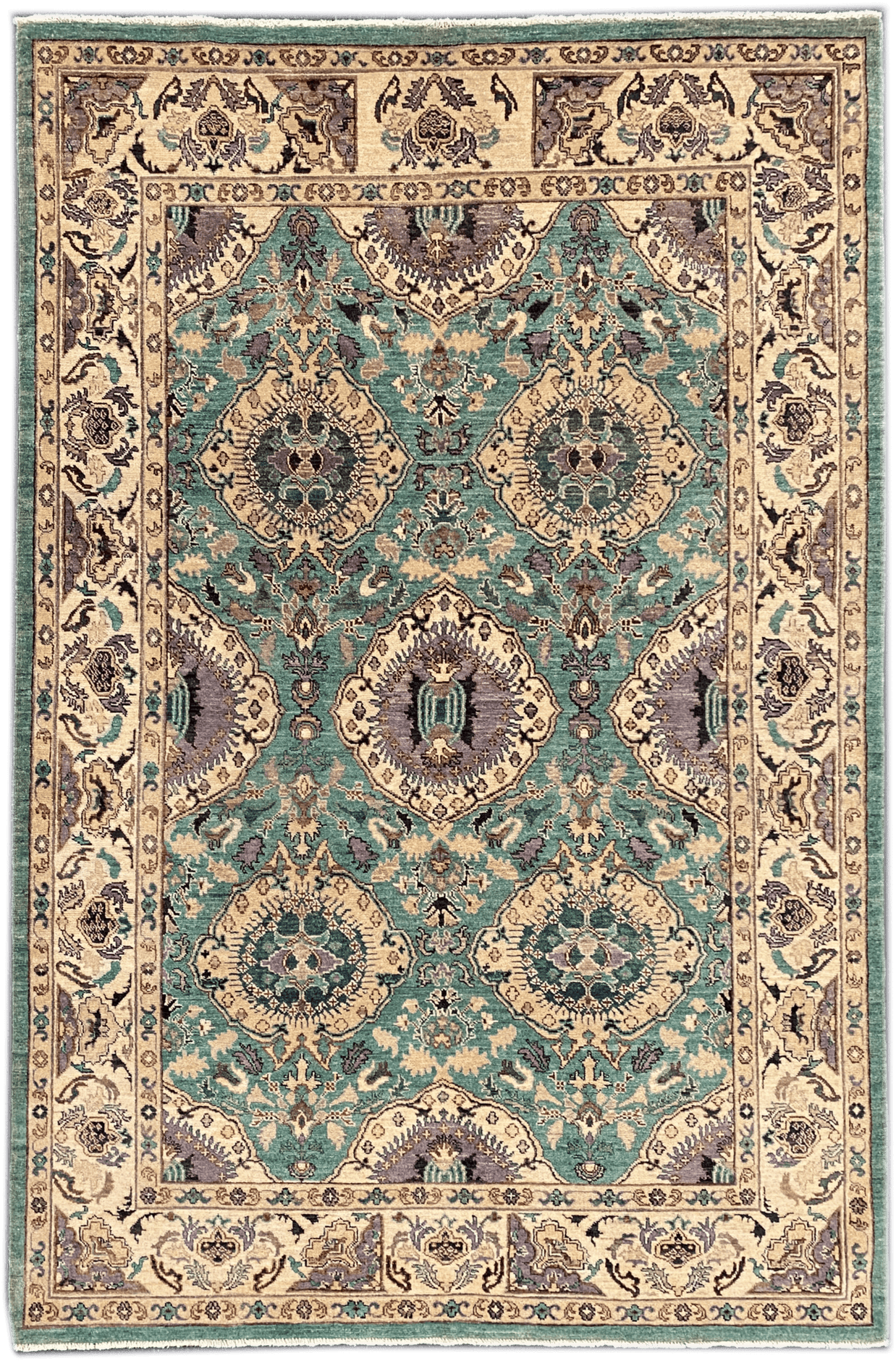 Chobi Rug - 242 cm x 166 cm