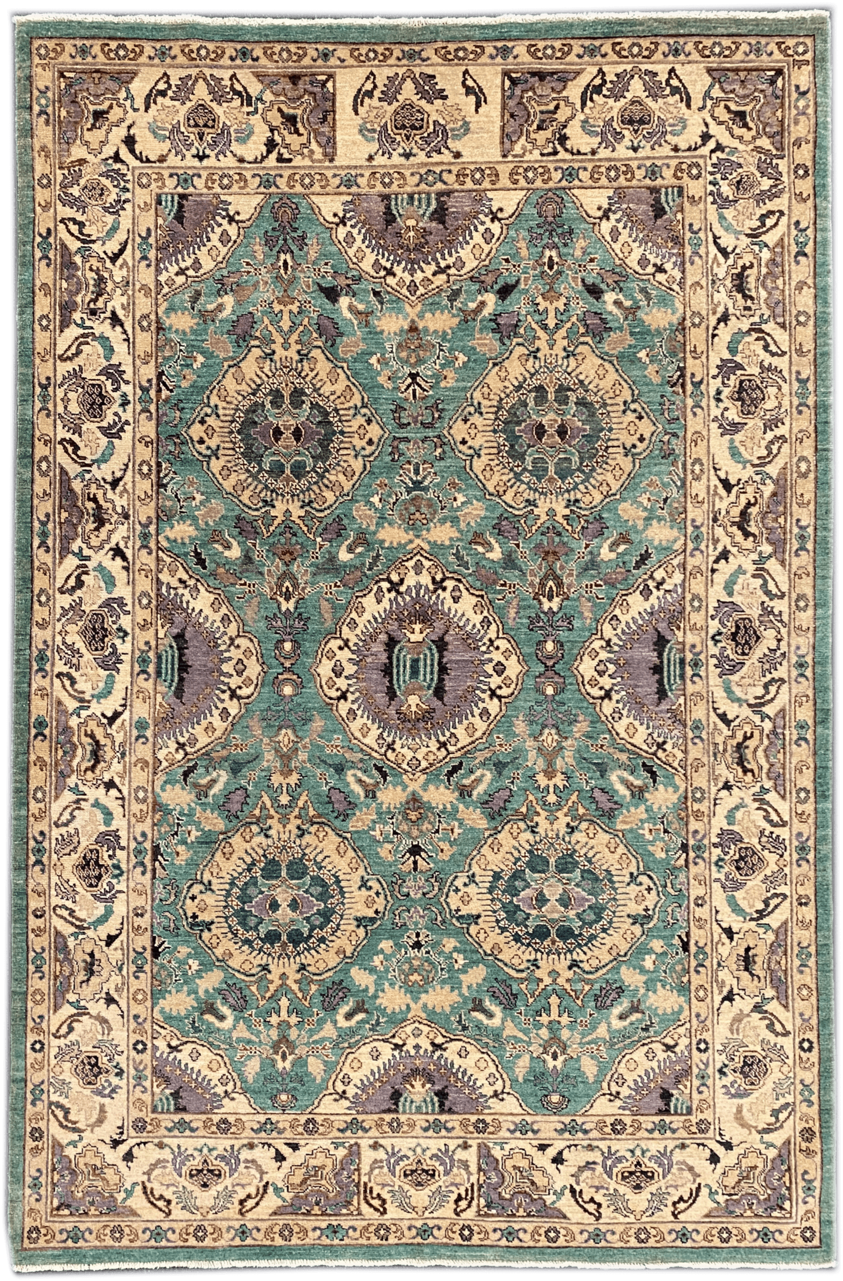 Chobi Rug - 242 cm x 166 cm
