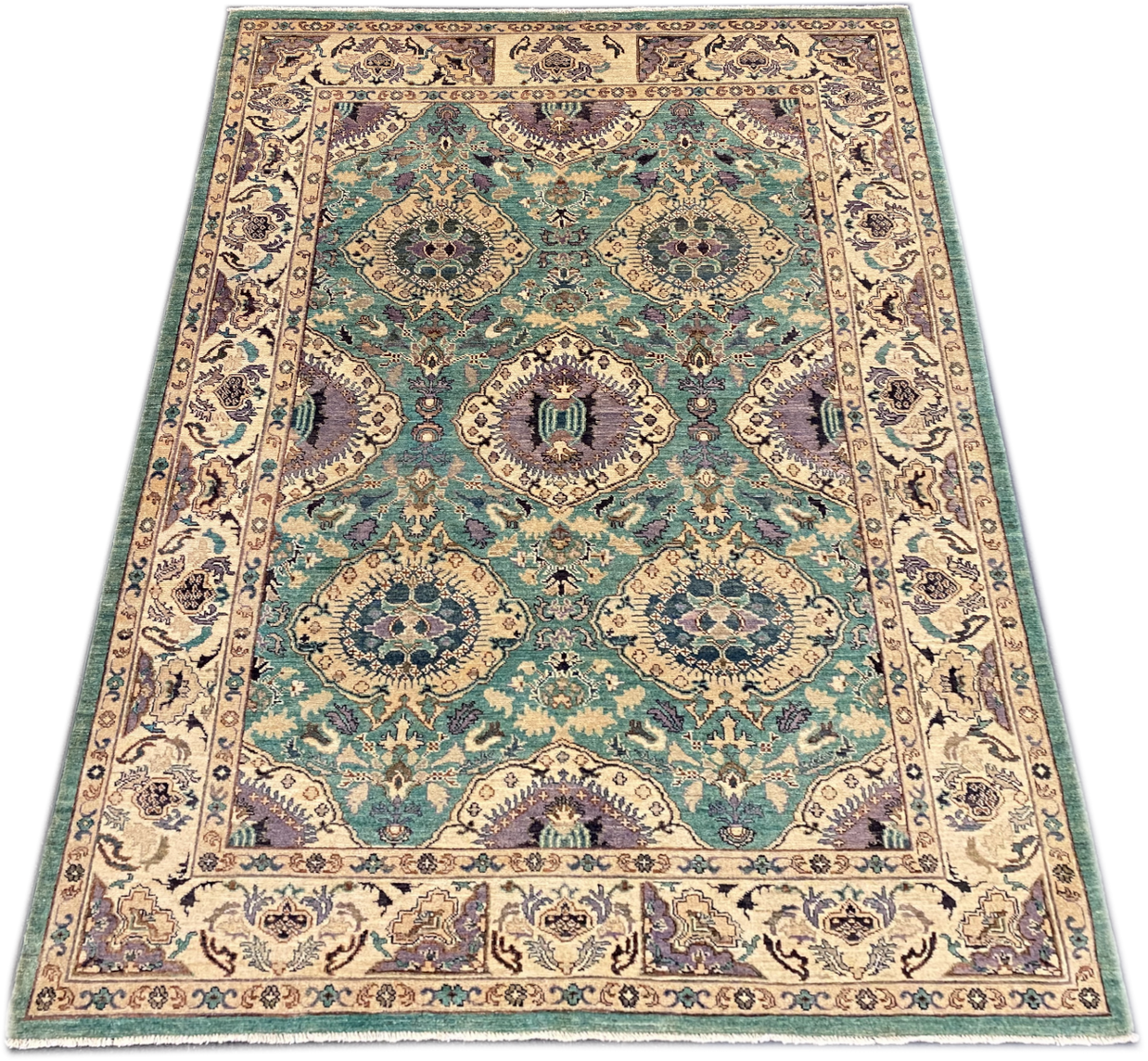 Chobi Rug - 242 cm x 166 cm