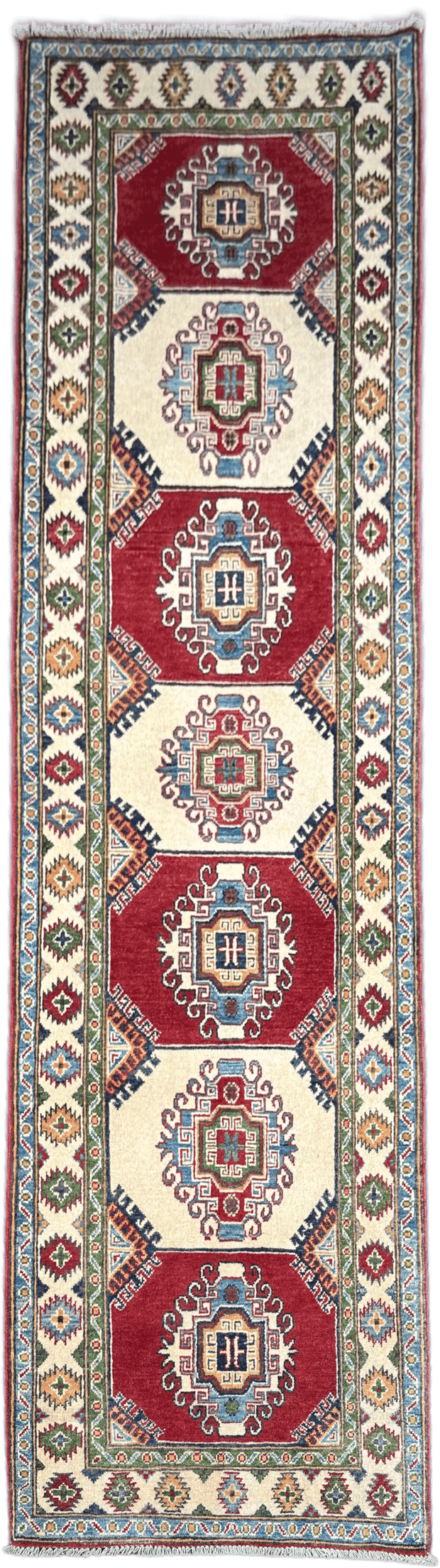 Kazak Runner - 291 cm x 82 cm