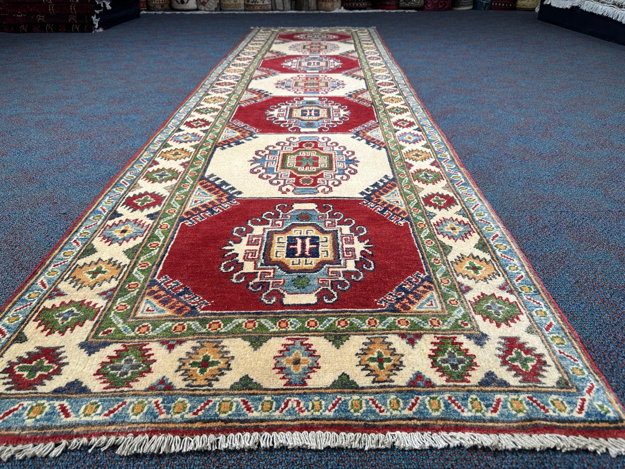 Kazak Runner - 291 cm x 82 cm