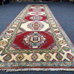 Kazak Runner - 291 cm x 82 cm
