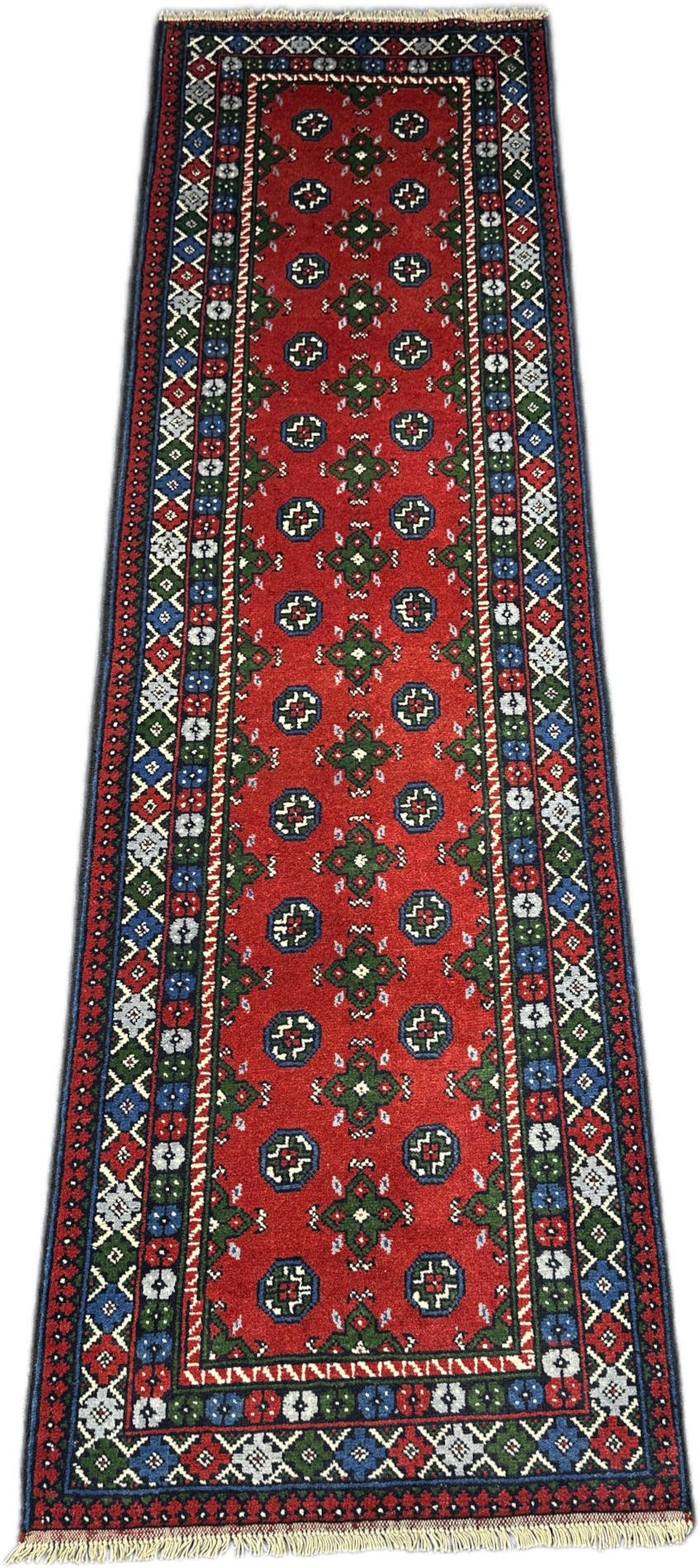Turkoman Runner - 296 cm x 80 cm