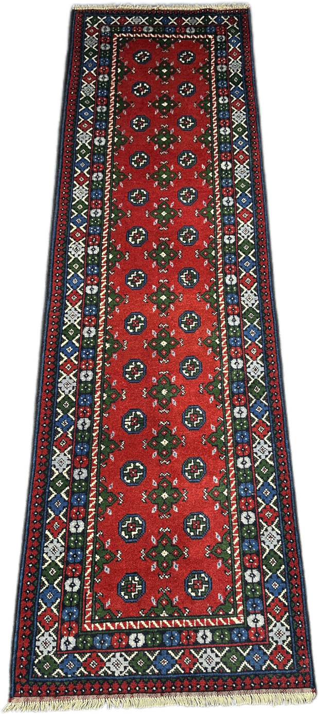 Turkoman Runner - 296 cm x 80 cm
