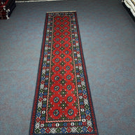 Turkoman Runner - 296 cm x 80 cm