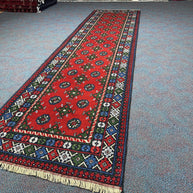 Turkoman Runner - 296 cm x 80 cm