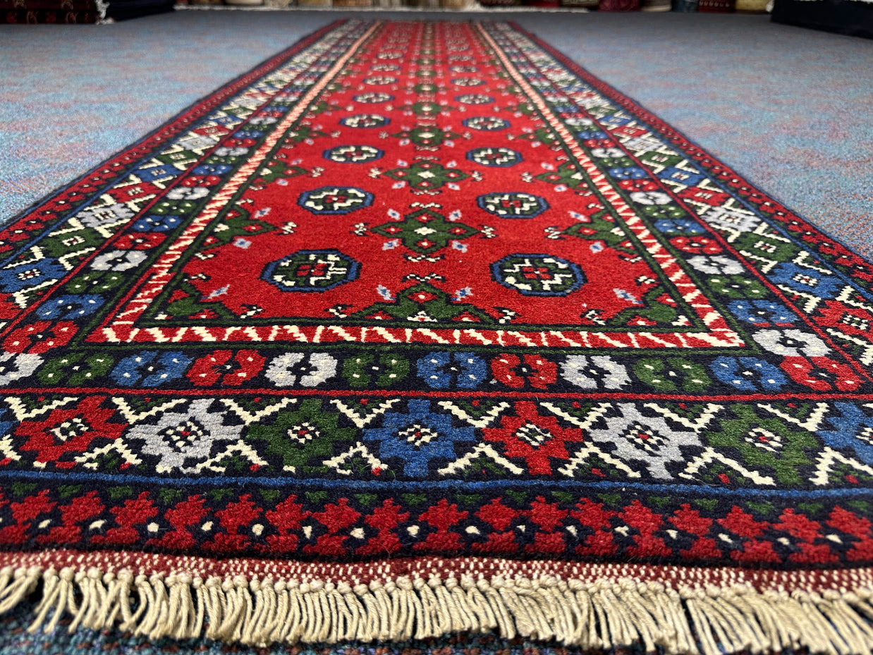 Turkoman Runner - 296 cm x 80 cm
