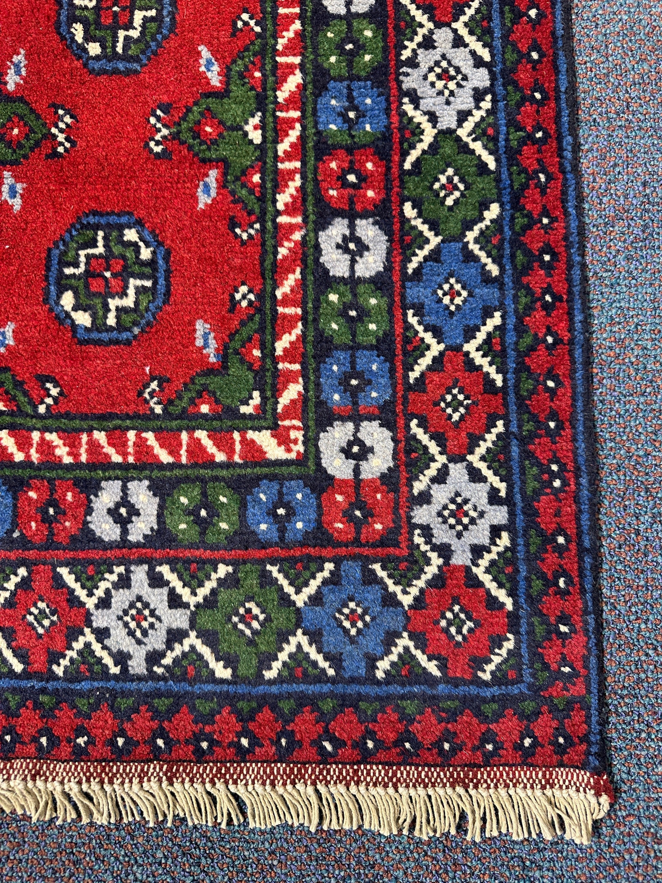 Turkoman Runner - 296 cm x 80 cm
