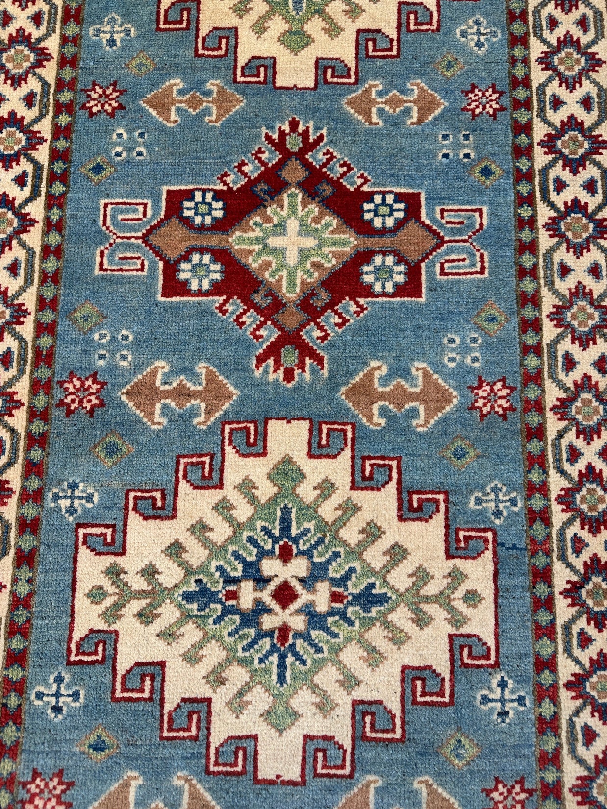 Kazak Runner - 291 cm x 83 cm