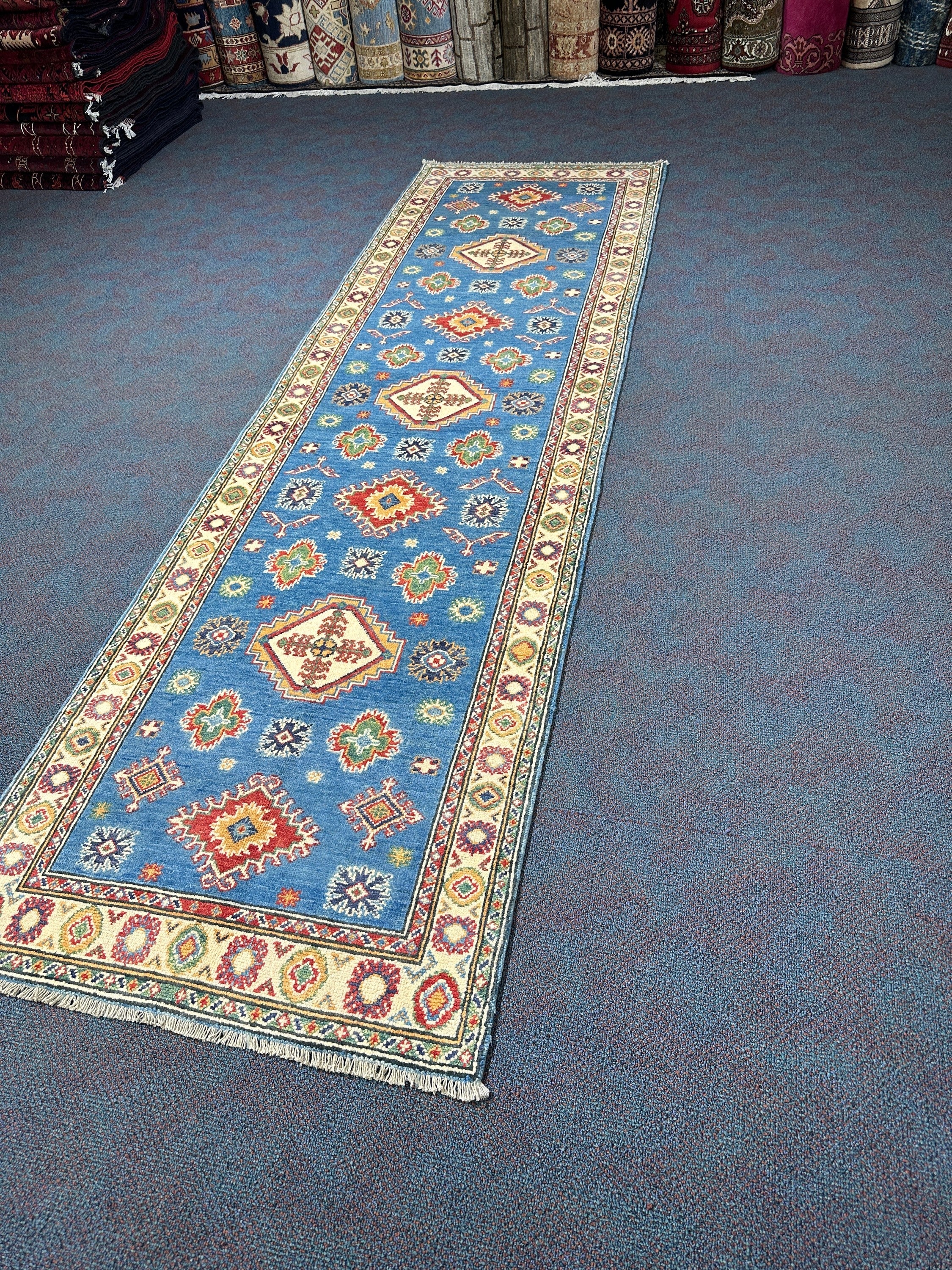 Kazak Runner - 290 cm x 85 cm