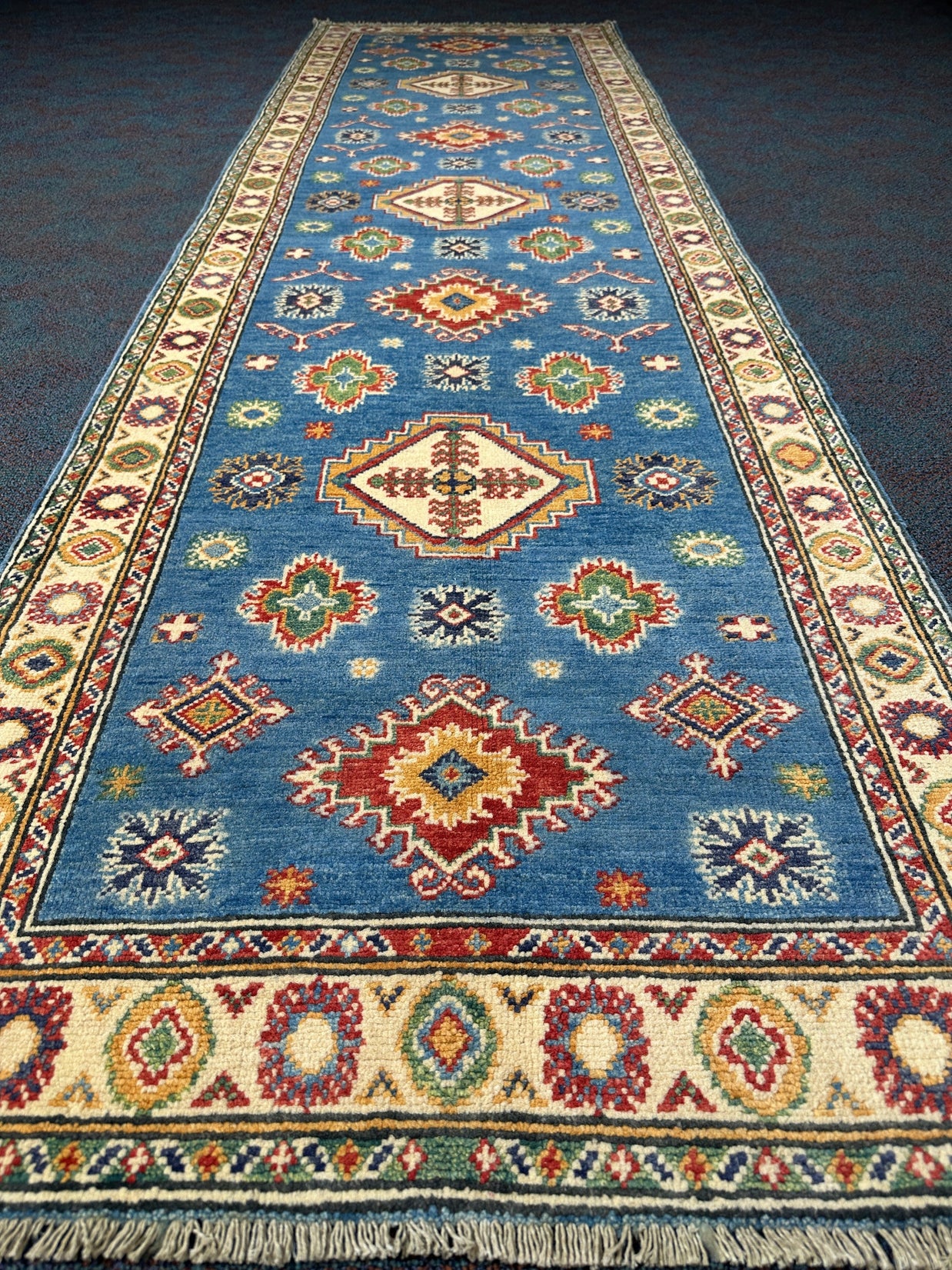 Kazak Runner - 290 cm x 85 cm