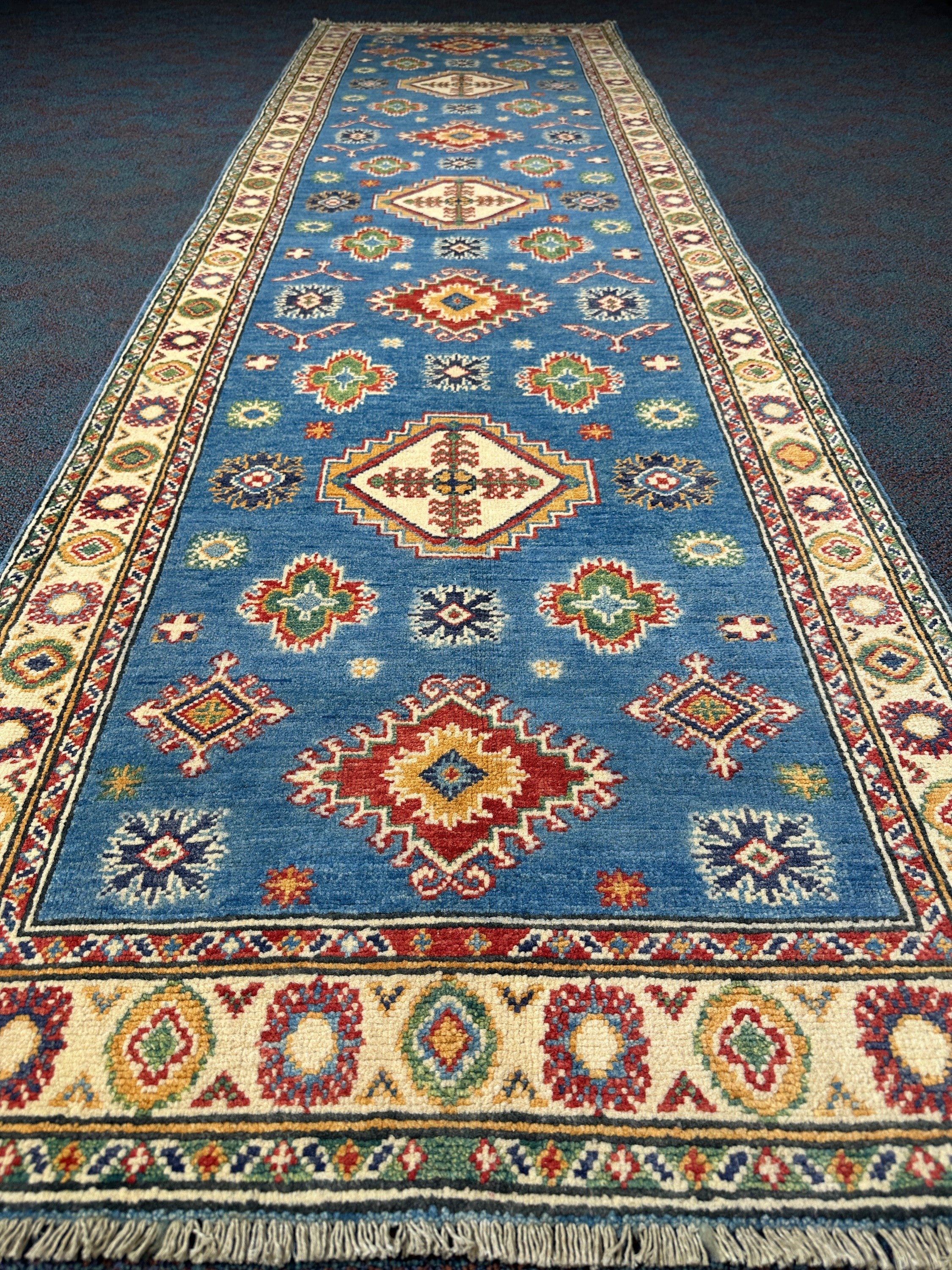 Kazak Runner - 290 cm x 85 cm