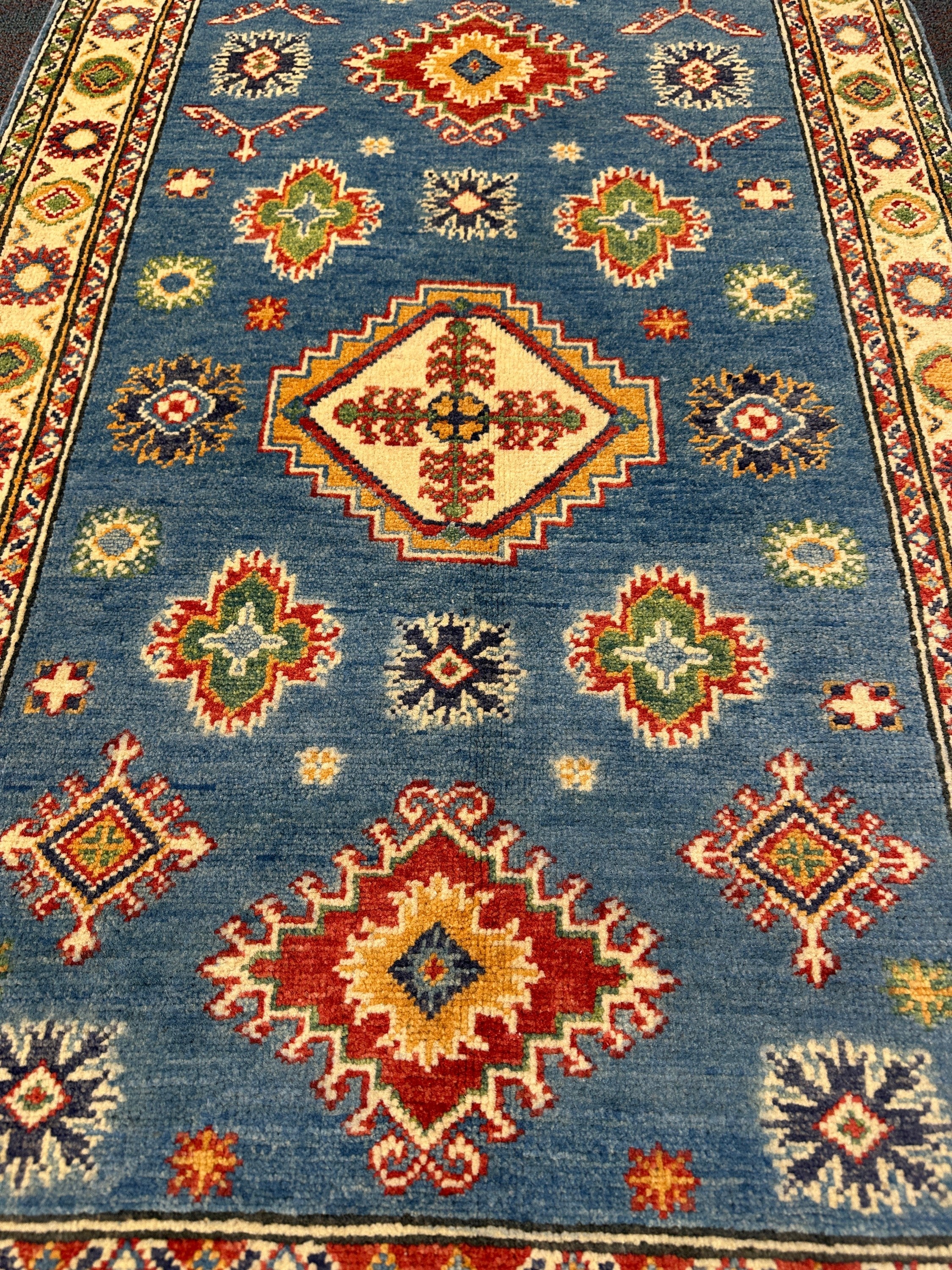 Kazak Runner - 290 cm x 85 cm
