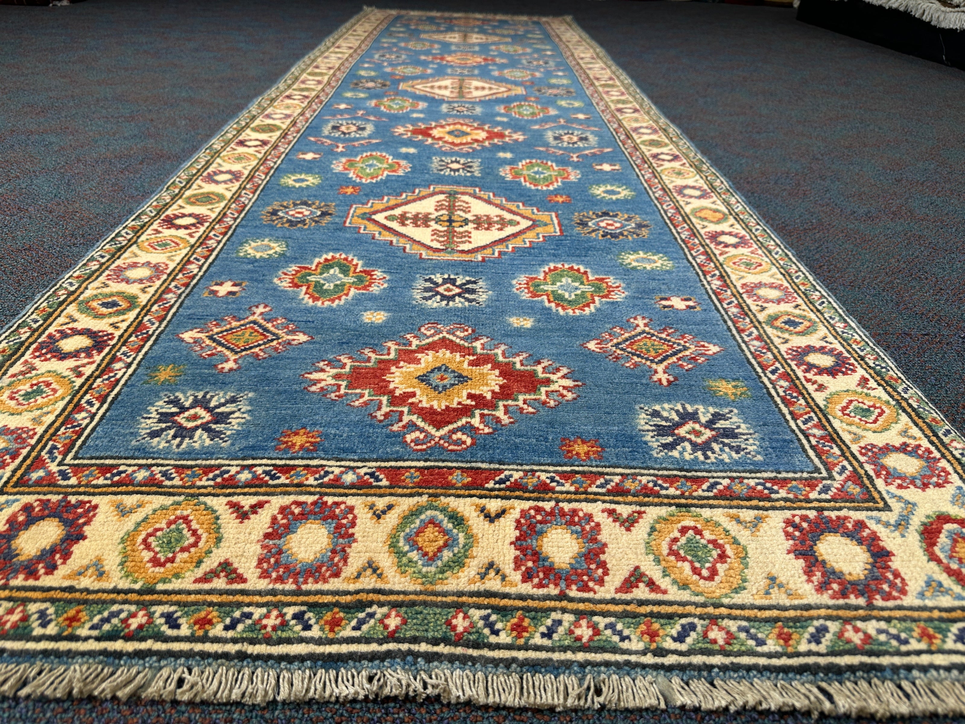 Kazak Runner - 290 cm x 85 cm