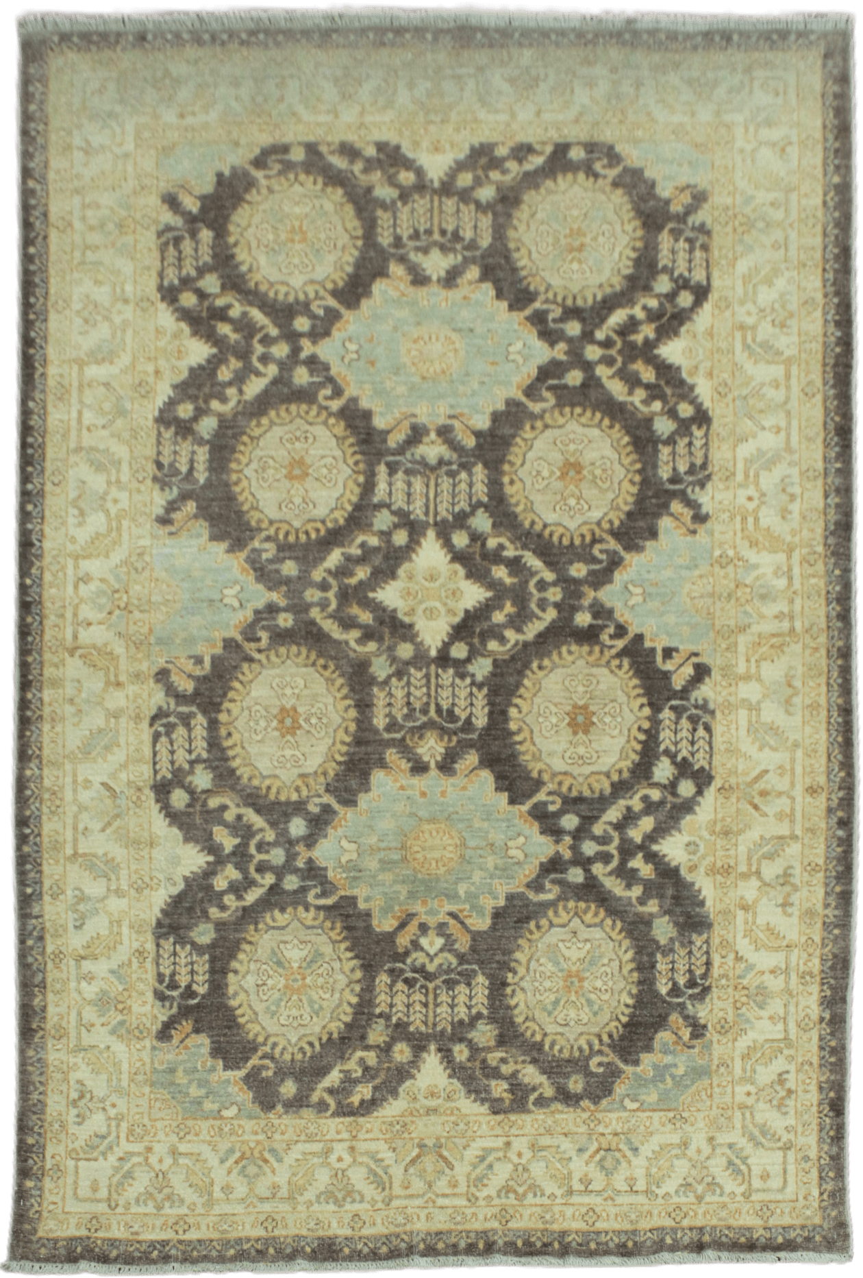 Chobi Rug - 222 cm x 150 cm