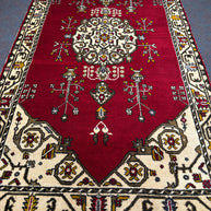 Turkish Rug - 277 cm x 152 cm