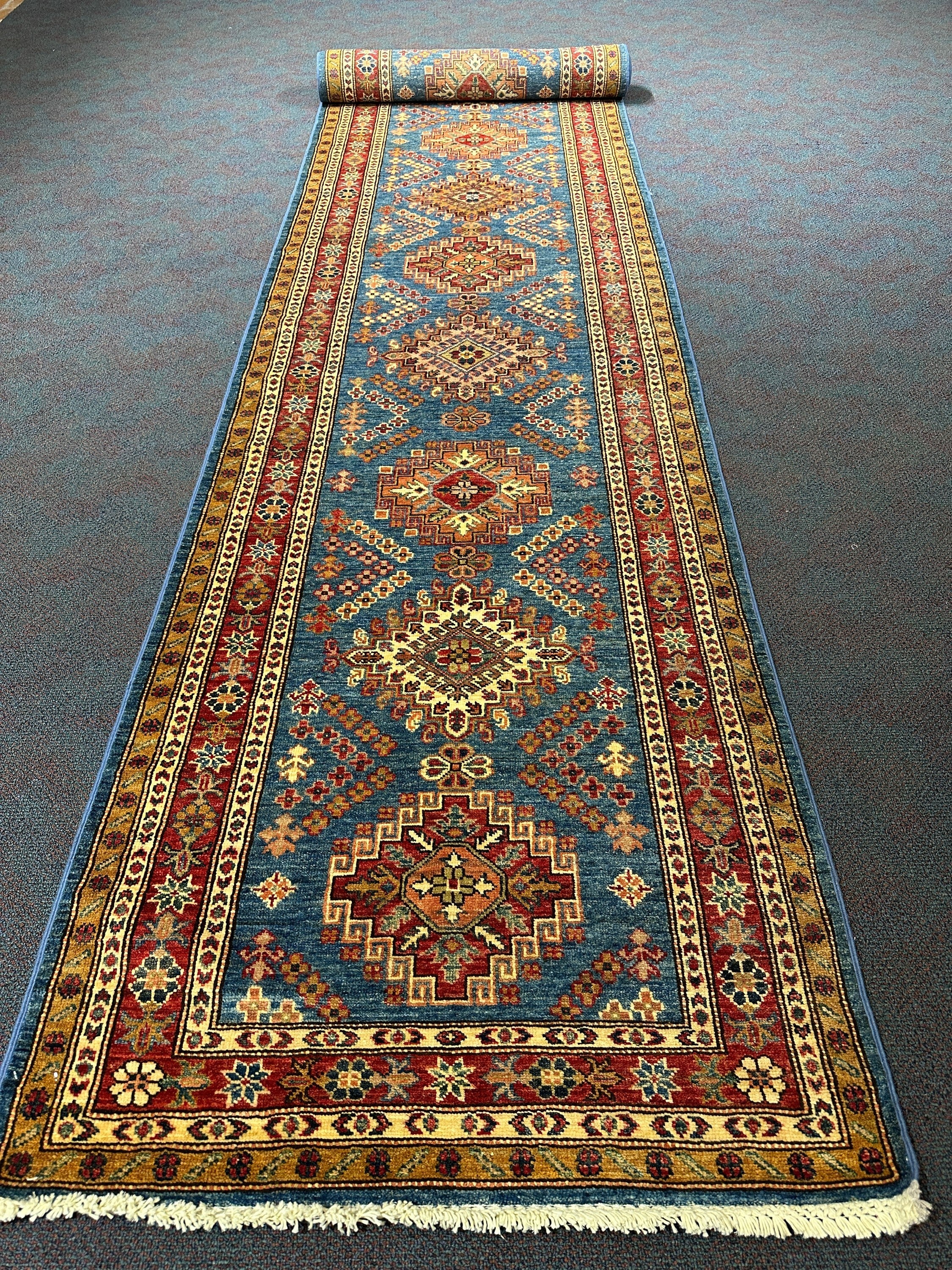 Super Kazak Runner - 616 cm x 93 cm