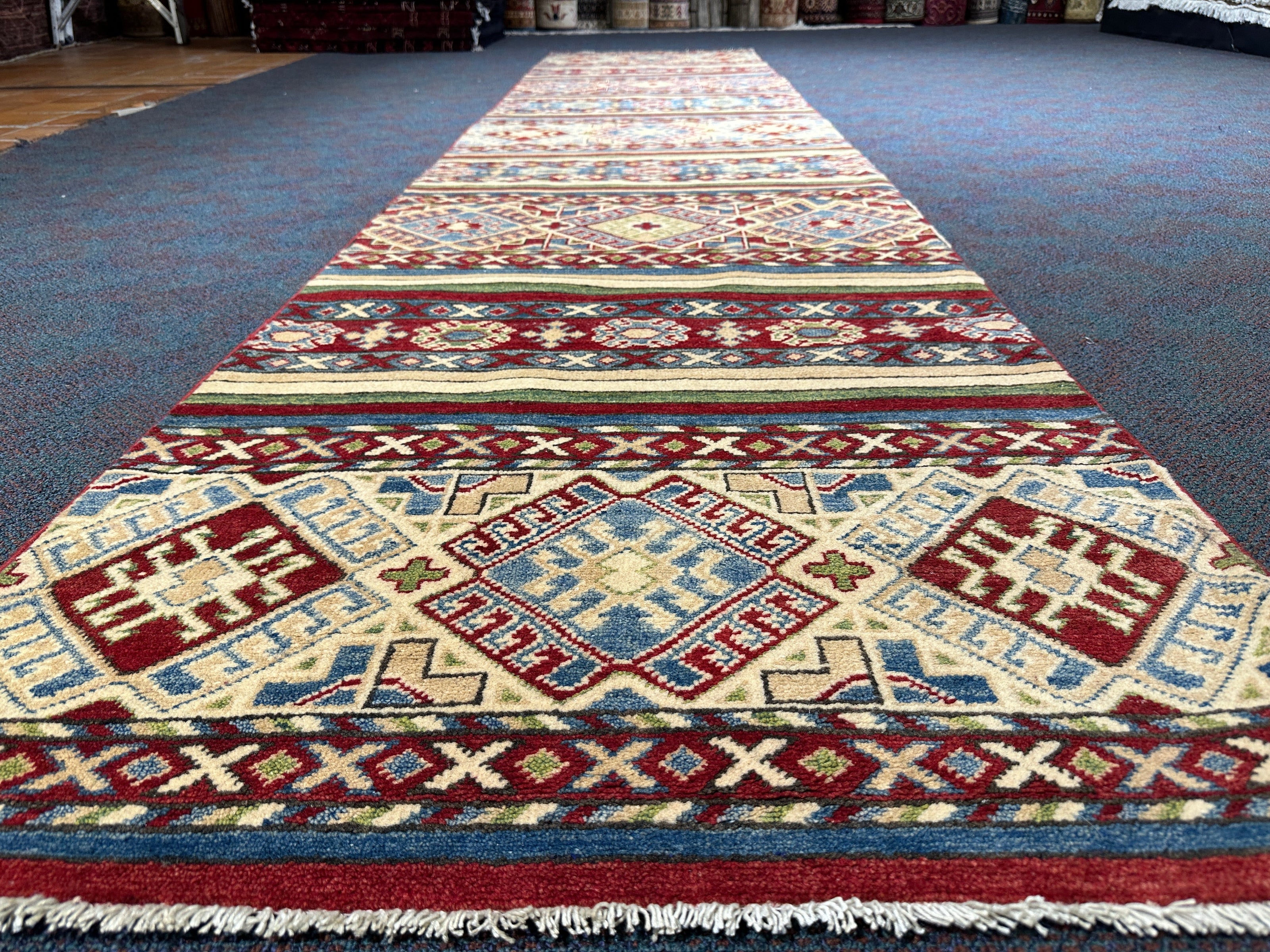 Khurjeen Runner - 396 cm x 95 cm