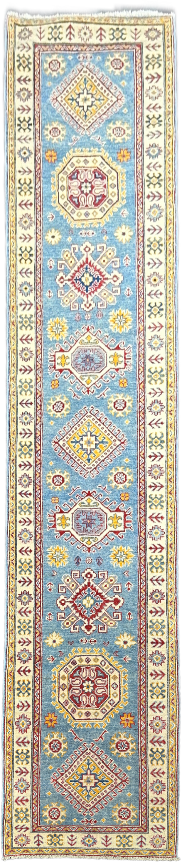 Kazak Runner - 382 cm x 81 cm