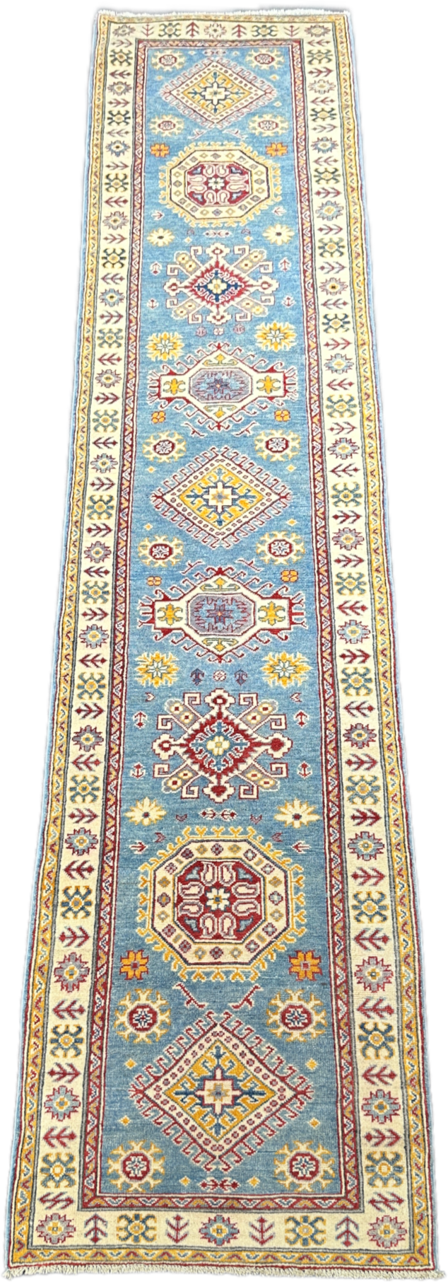 Kazak Runner - 382 cm x 81 cm