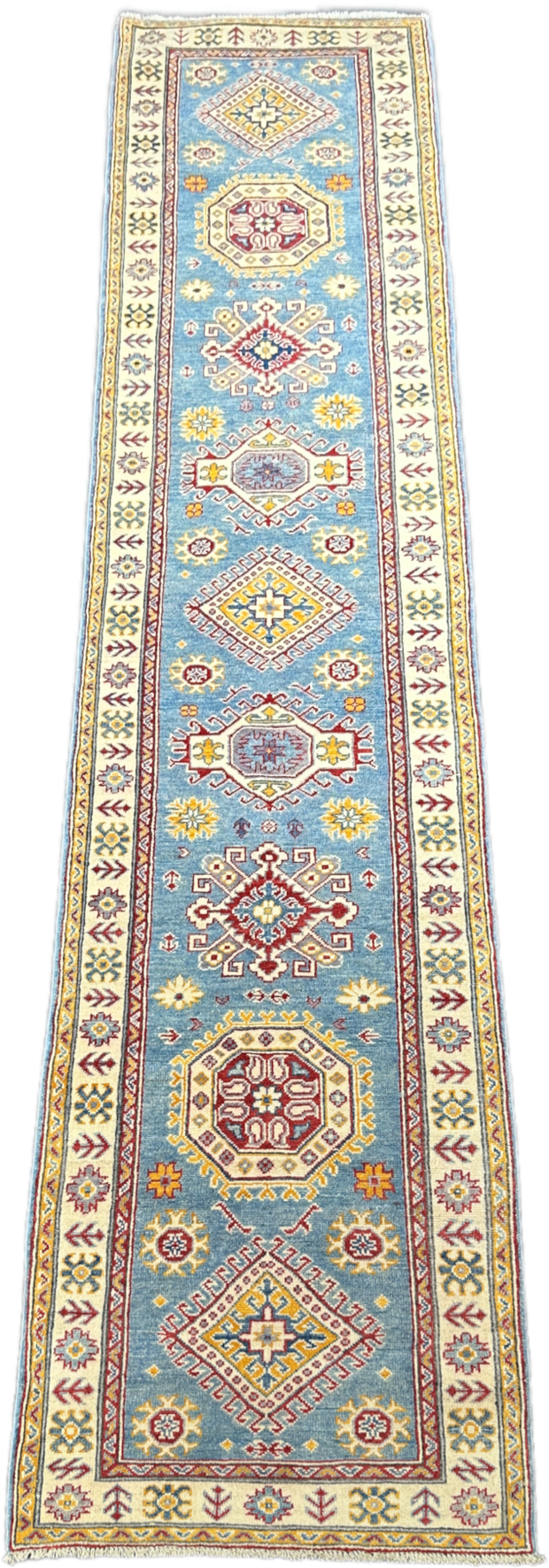 Kazak Runner - 382 cm x 81 cm