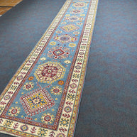 Kazak Runner - 382 cm x 81 cm