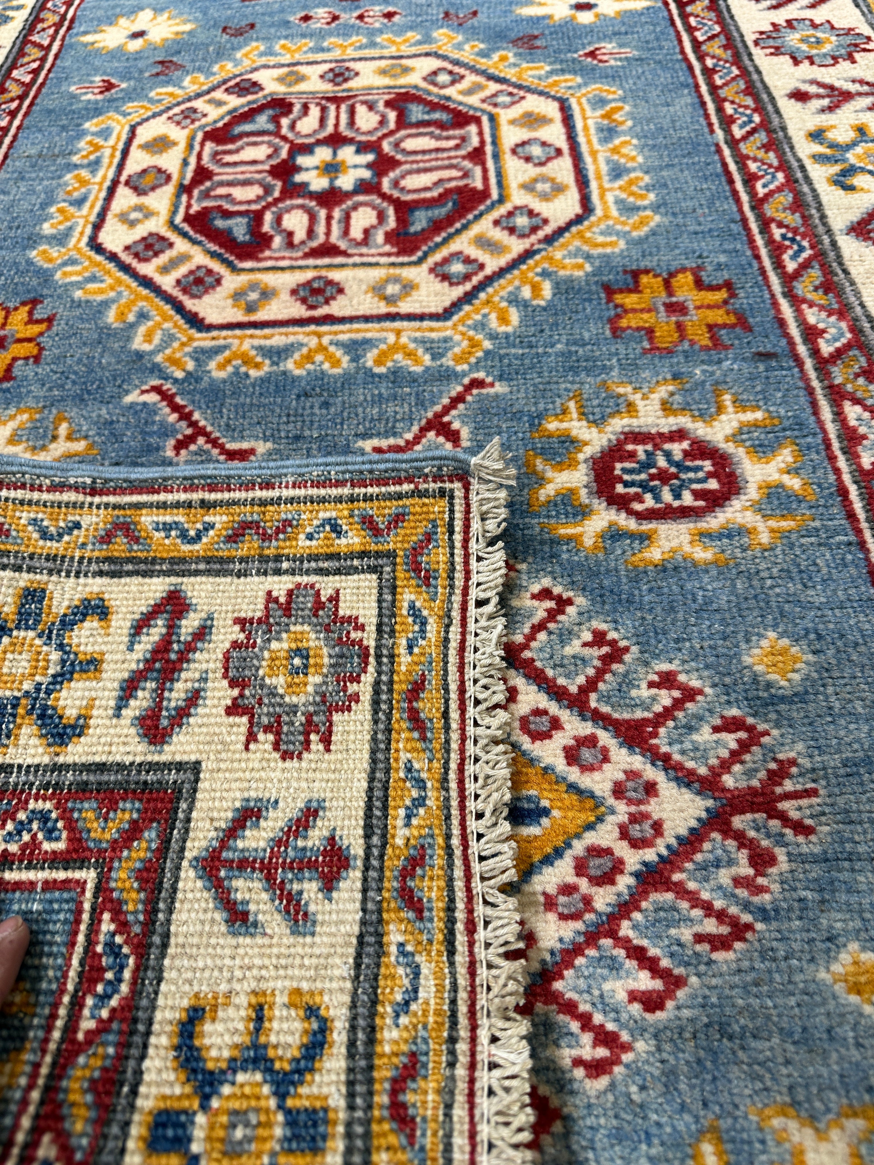 Kazak Runner - 382 cm x 81 cm