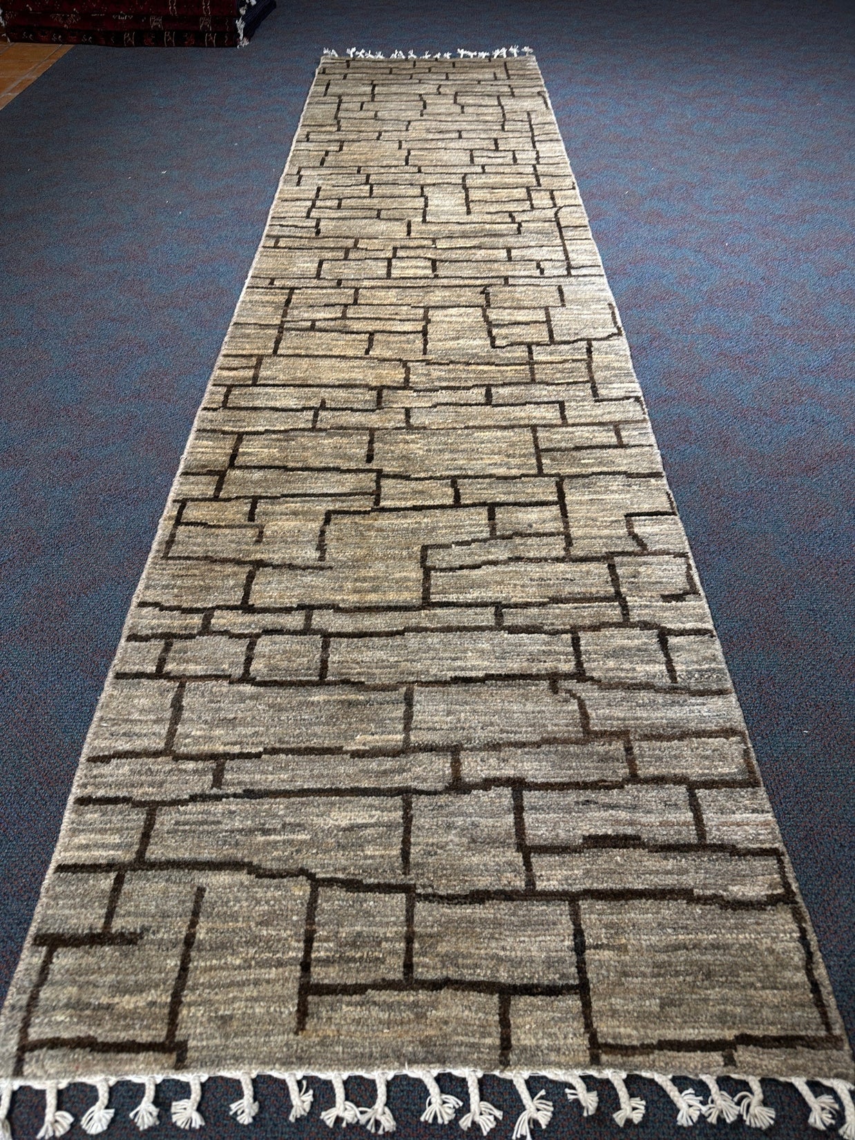 Moroccan Runner - 351 cm x 86 cm