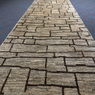 Moroccan Runner - 351 cm x 86 cm