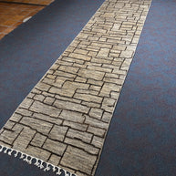 Moroccan Runner - 351 cm x 86 cm