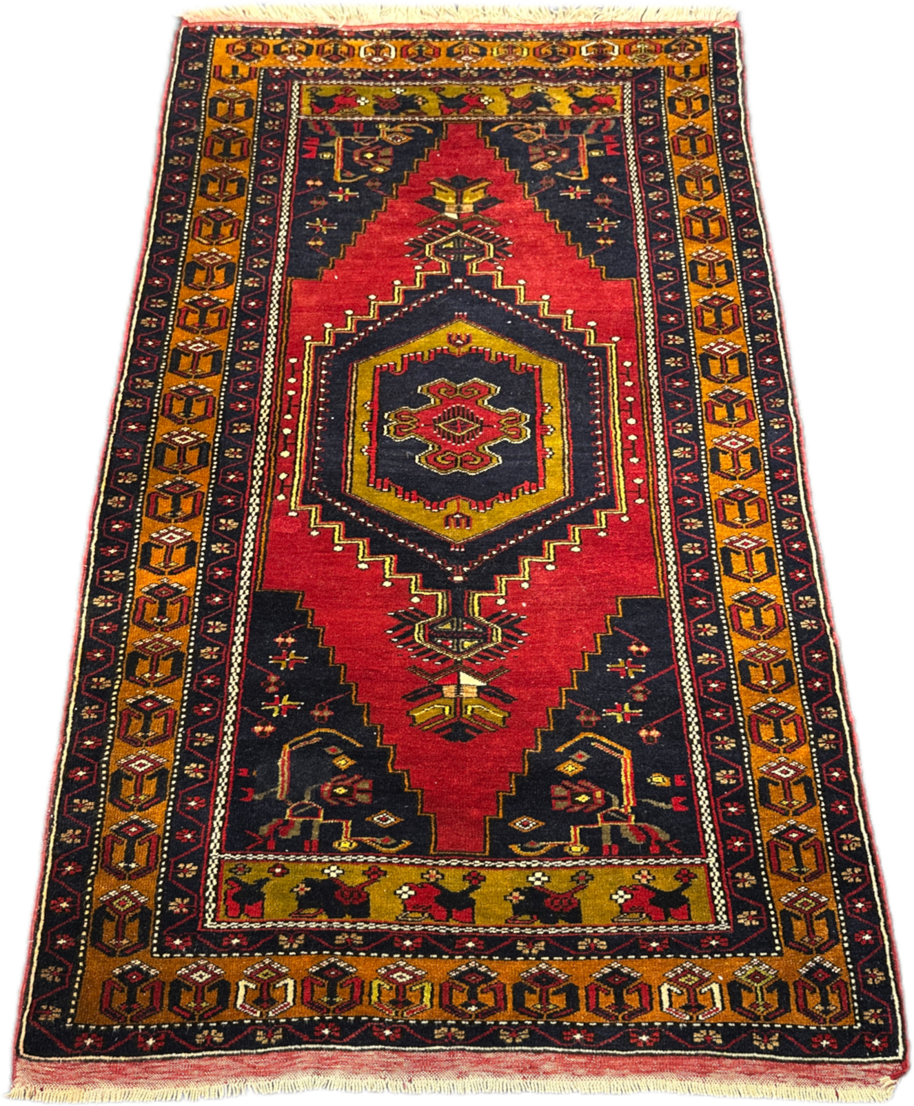 Turkish Rug - 266 cm x 137 cm