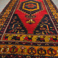 Turkish Rug - 266 cm x 137 cm